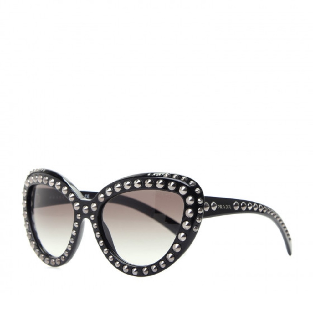 Prada Women's Black Studded Sunglasses